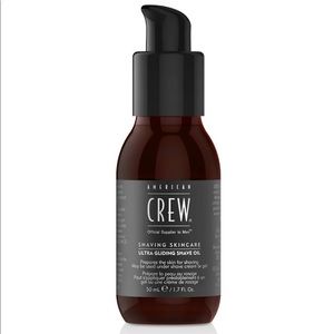 New American Crew Men’s Beard Grooming Ultra Gliding Shave Oil 1.7 oz